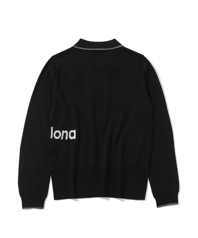 Celestial Sparkle Knit Polo | WOMEN