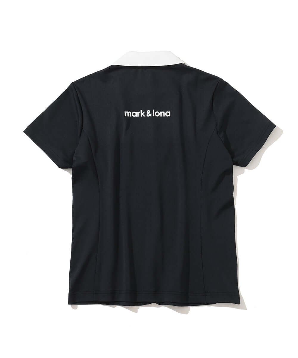 Noble Swarovski Zip Polo | WOMEN