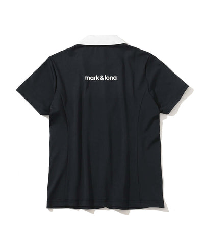 Noble Swarovski Zip Polo | WOMEN