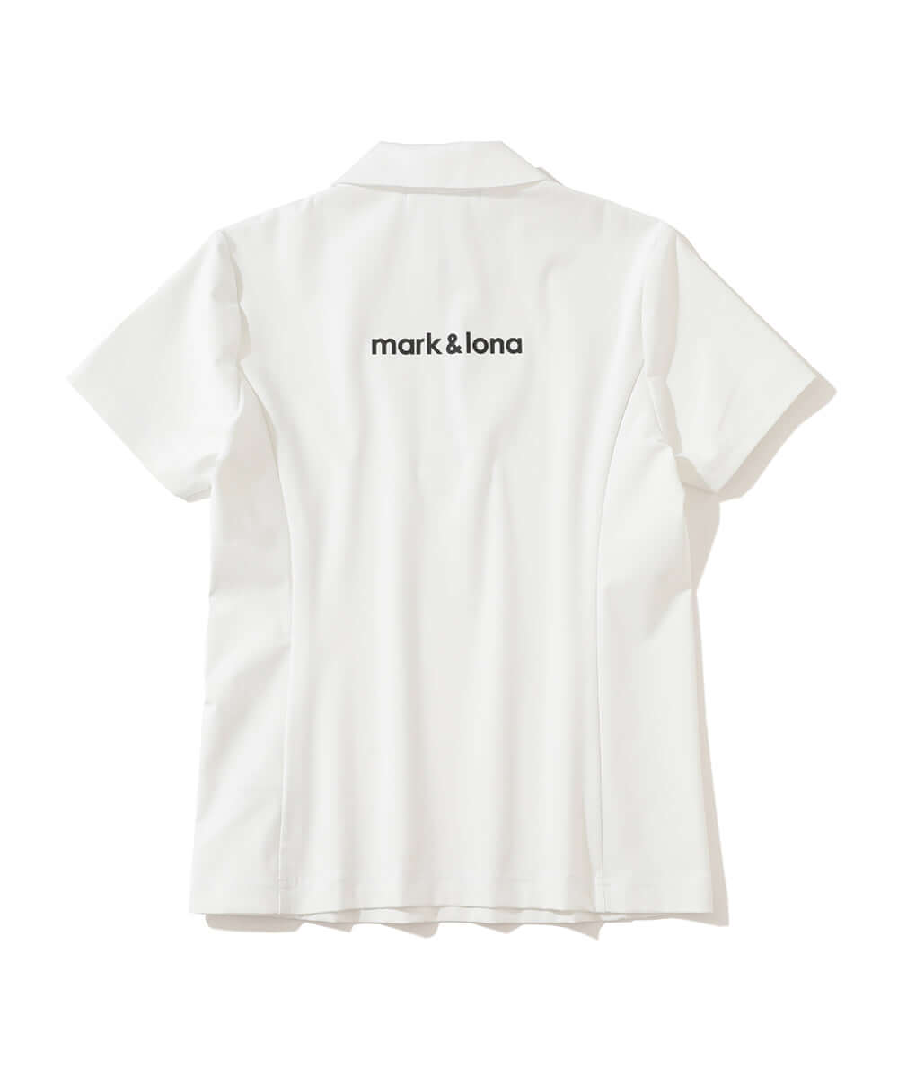 Noble Swarovski Zip Polo | WOMEN