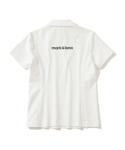 Noble Swarovski Zip Polo | WOMEN