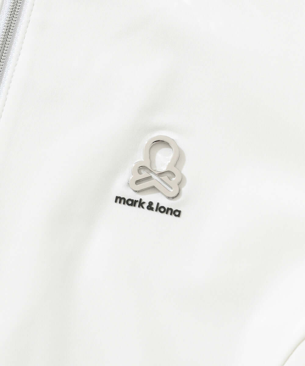 Noble Swarovski Zip Polo | WOMEN