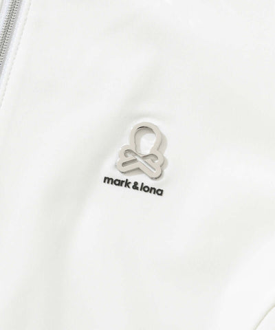 Noble Swarovski Zip Polo | WOMEN