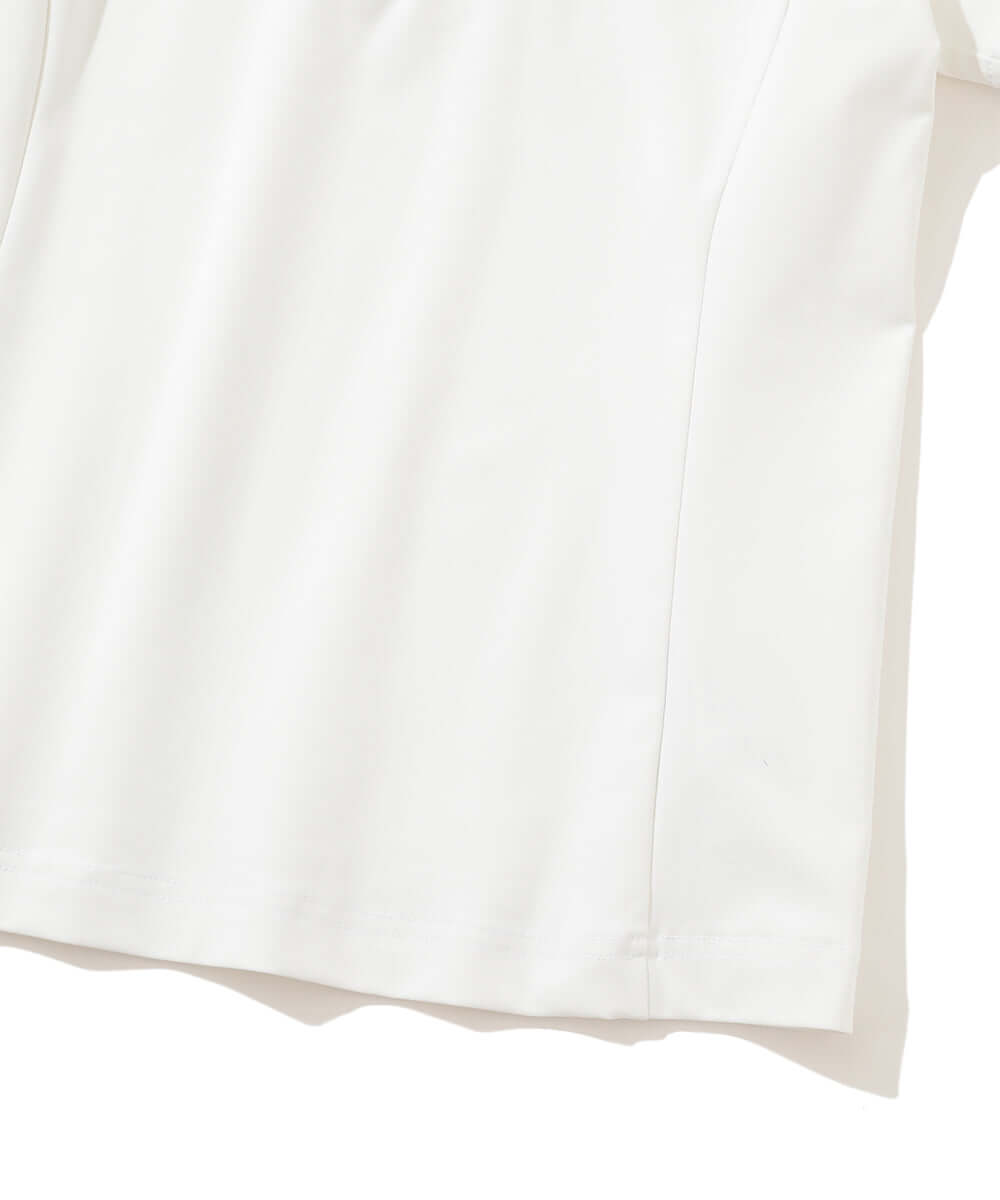 Noble Swarovski Zip Polo | WOMEN