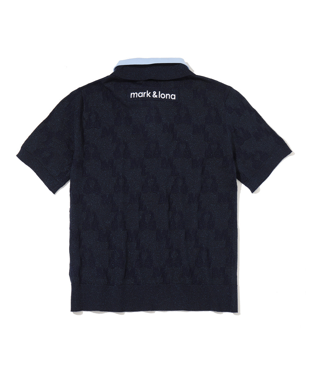 Quadro Icon 2-Way Collar Knit Polo | WOMEN – MARK & LONA GLOBAL