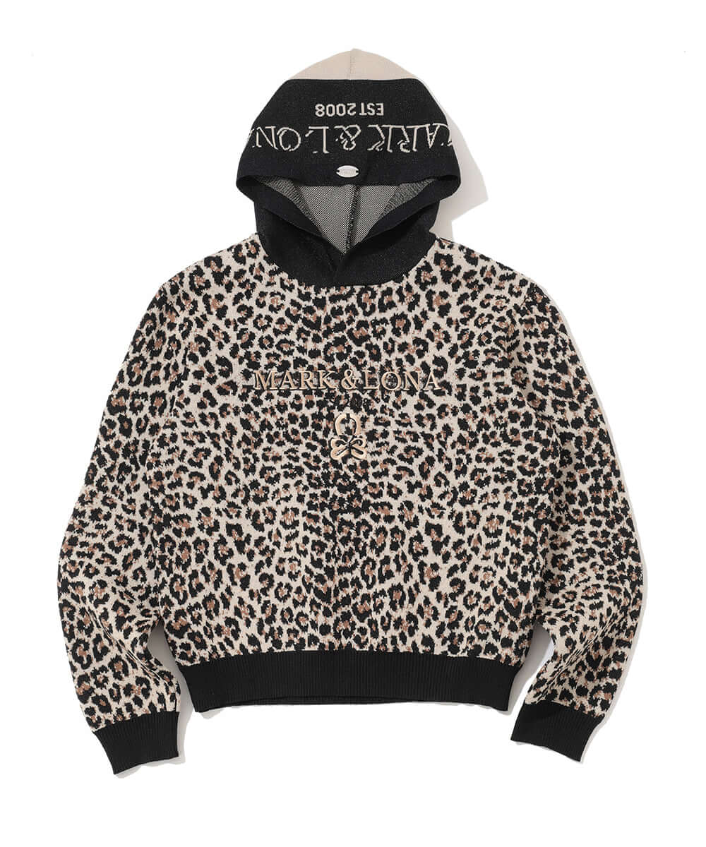 Noah Jacquard Knit Hoodie | WOMEN