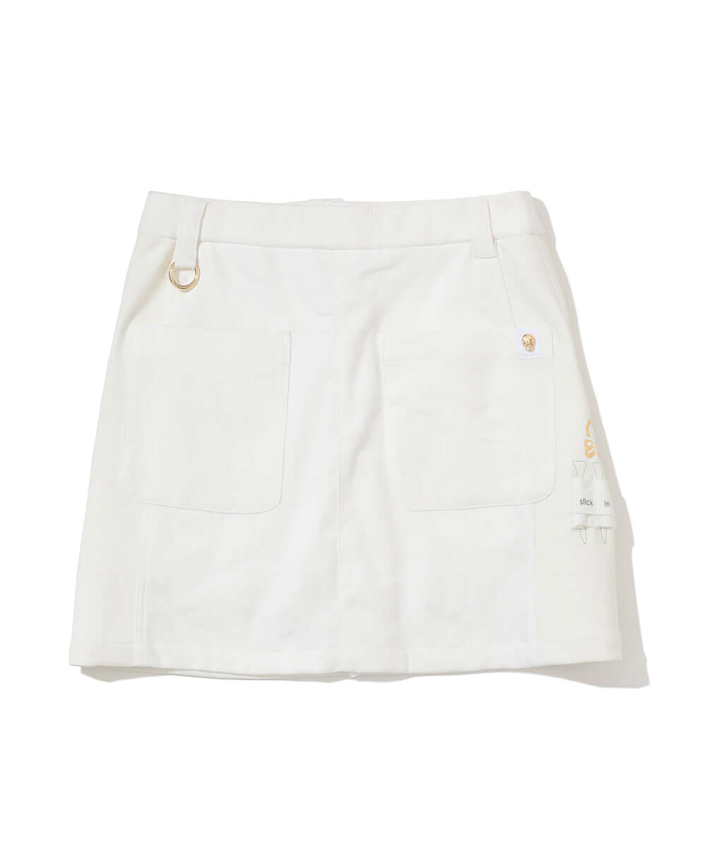 Gauge Hybrid Camo Jacquard Skirt | WOMEN - MARK & LONA – MARK