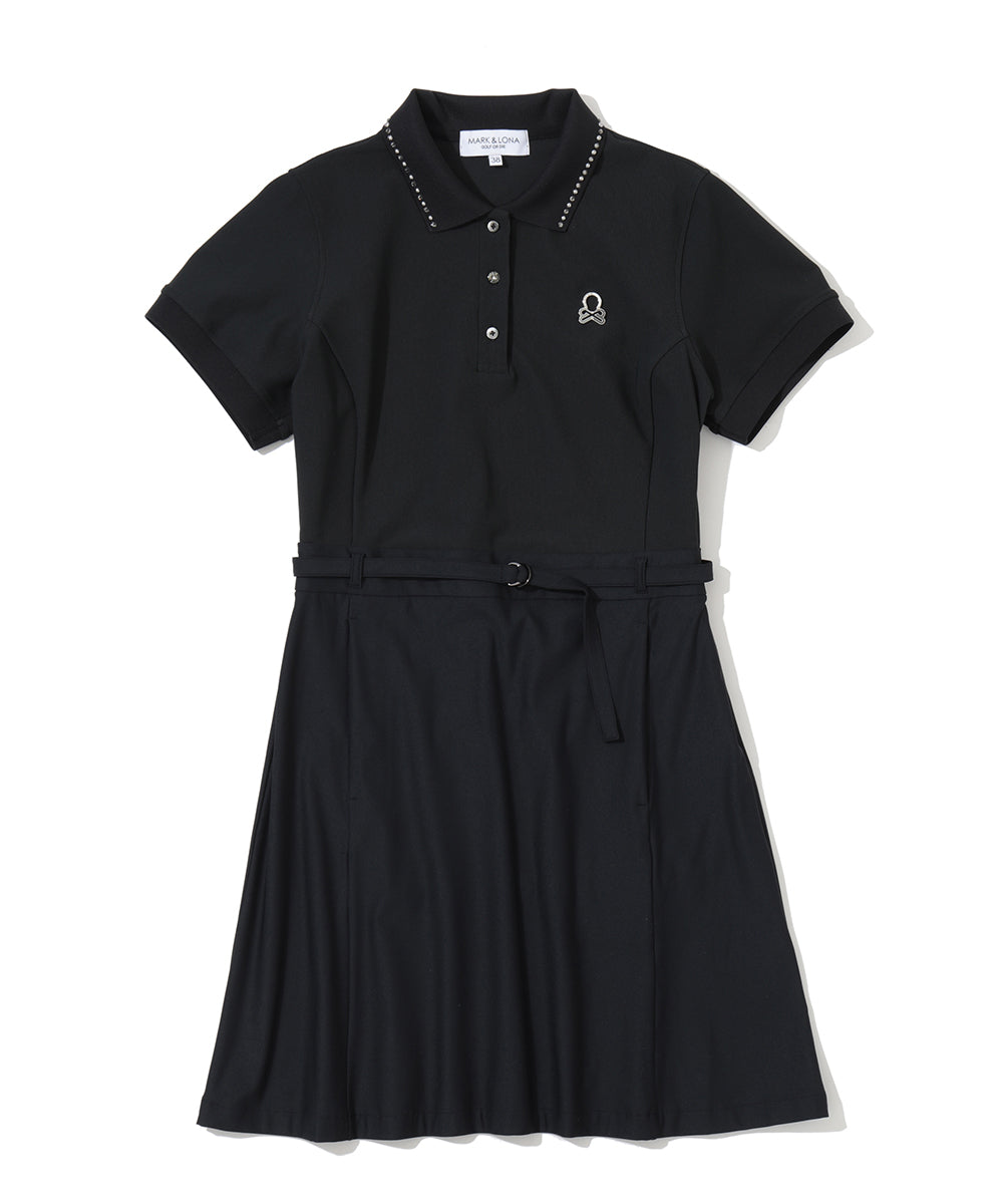 Calvi Combo Polo Dress
