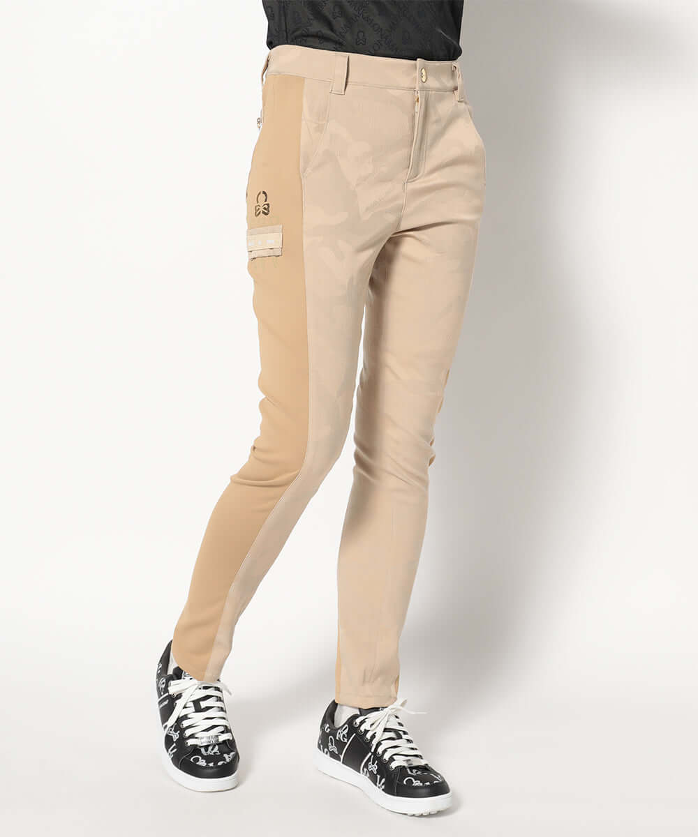 MARK&LONA✨Gauge Camouflage Slim Pants　36 Gauge Hybrid Camo Jacquard Slim Pants | WOMEN - MARK & LONA – MARK