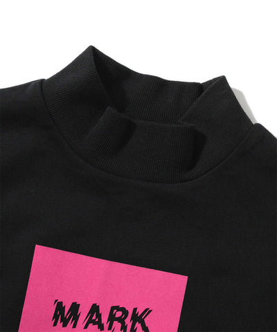 BE_UP Mock Neck Tee | WOMEN