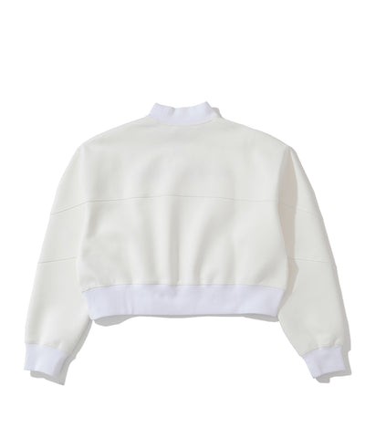 DST Panelled Sleeve Cropped Top | WOMEN