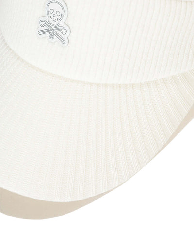 Nena Faux Fur Knit Visor | WOMEN