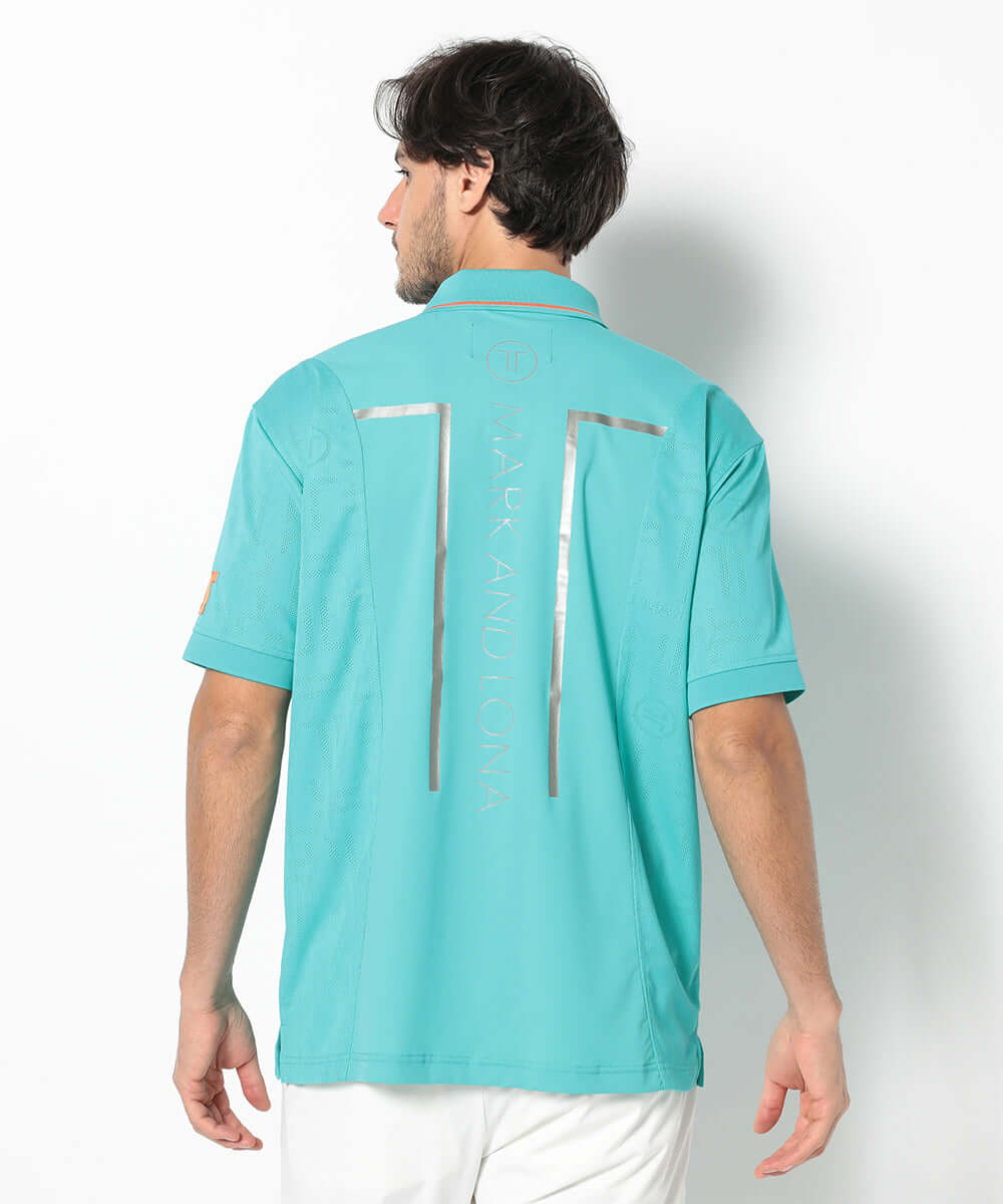 T-Mark Pattern Polo | MEN - T-LINE – MARK & LONA GLOBAL ONLINE STORE