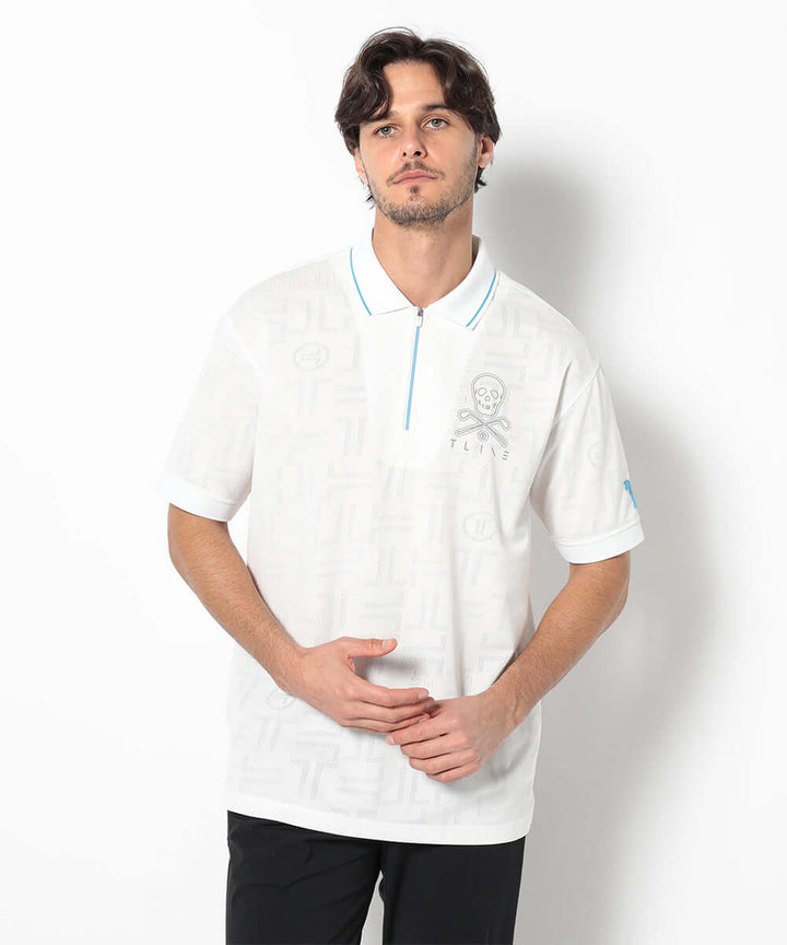 T-Mark Pattern Polo | MEN - T-LINE – MARK & LONA GLOBAL ONLINE STORE