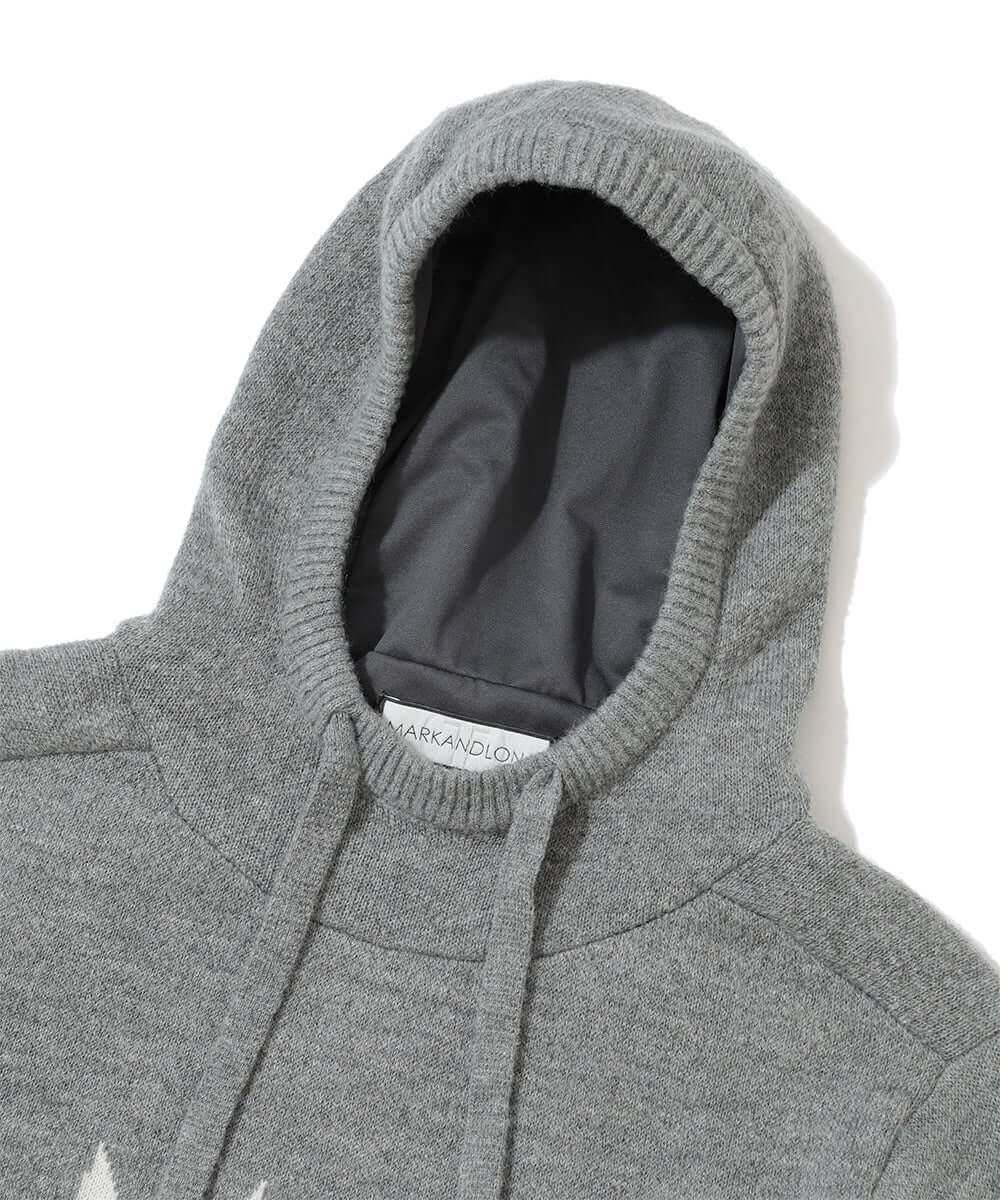 Lexa Mohair Knit Hoodie | WOMEN