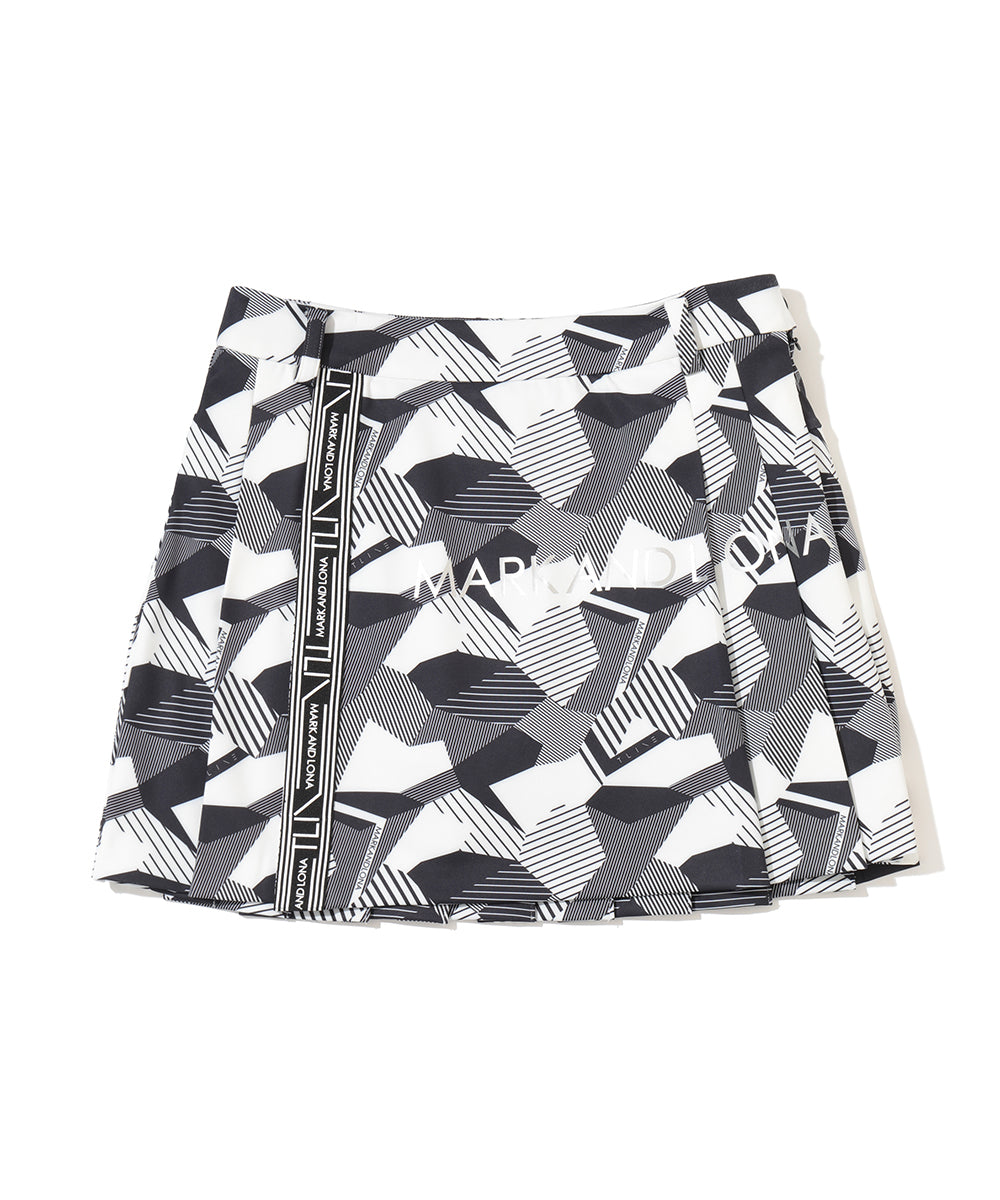 Eclipse Camo Pleated Skirt | WOMEN – MARK & LONA GLOBAL ONLINE STORE