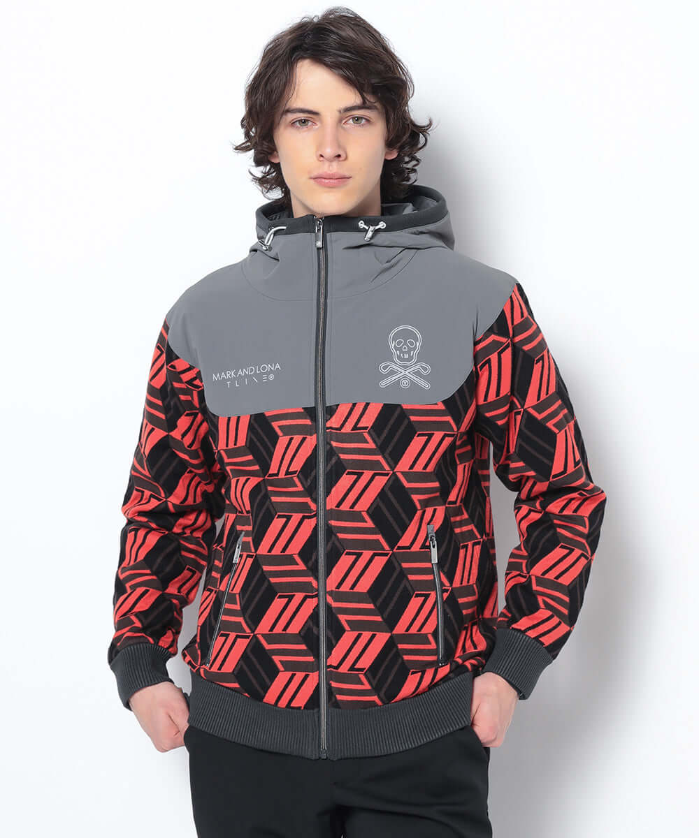 GeoLine Hybrid Hoodie Jacket | MEN