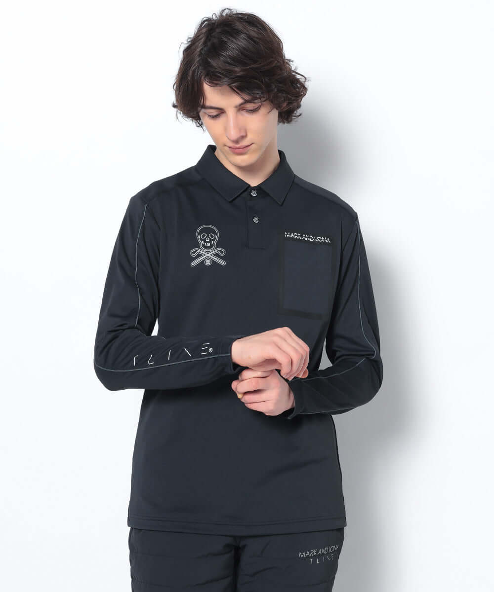 Refined Long Sleeve Polo | MEN