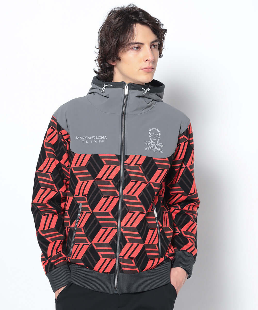 GeoLine Hybrid Hoodie Jacket | MEN