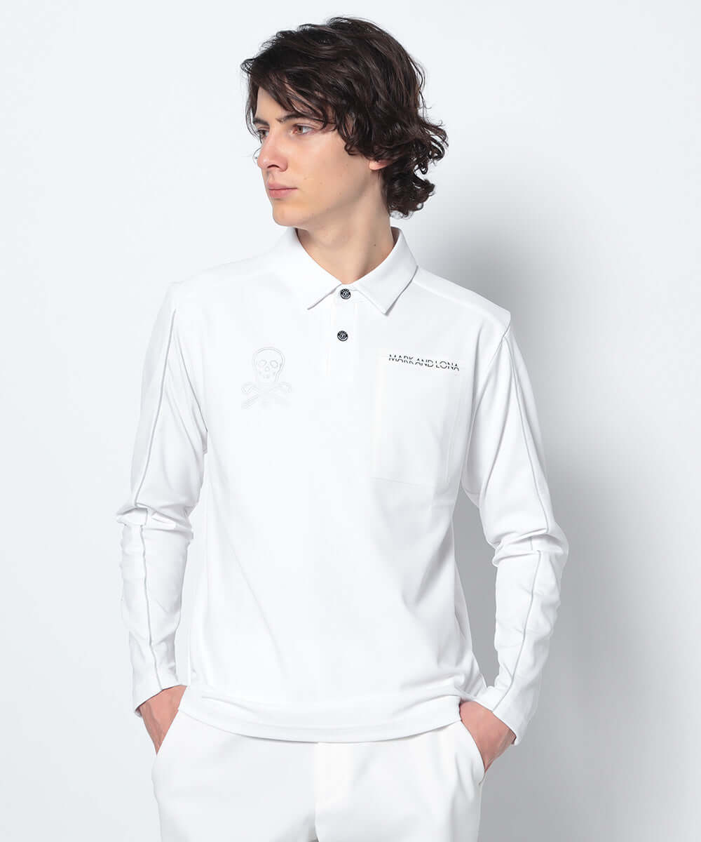 Refined Long Sleeve Polo | MEN