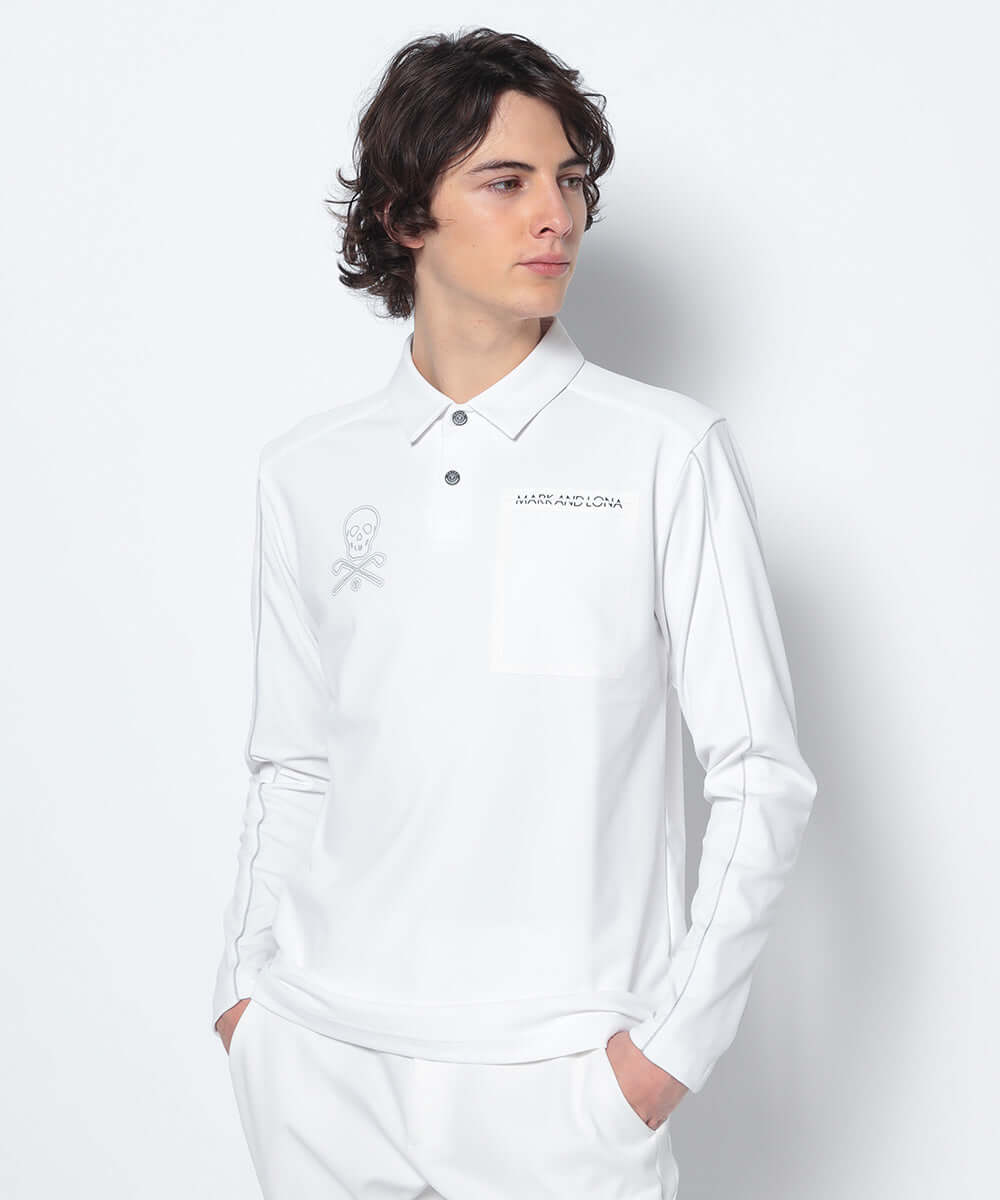 Refined Long Sleeve Polo | MEN