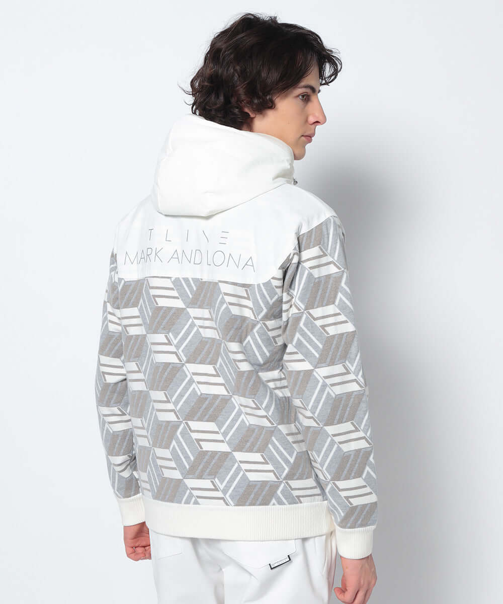 GeoLine Hybrid Hoodie Jacket | MEN