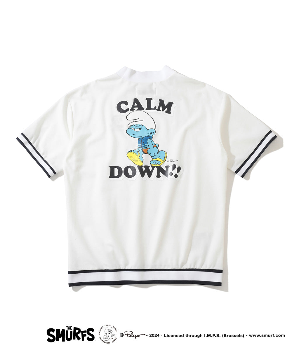 Calm Down Mock Neck Tee | MEN