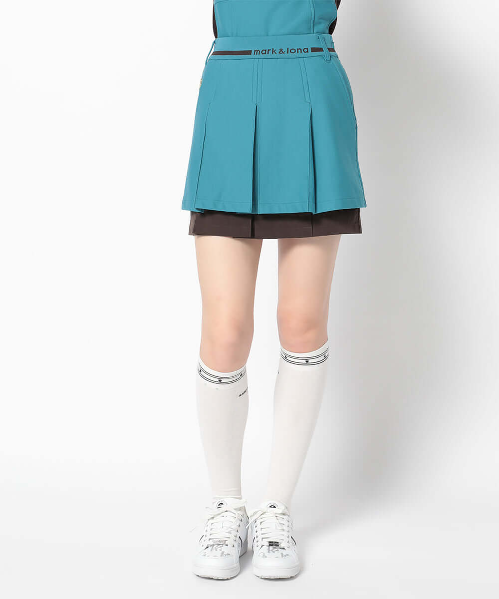 Cornel Layerd Pleated Skirt | WOMEN - MARK & LONA – MARK & LONA