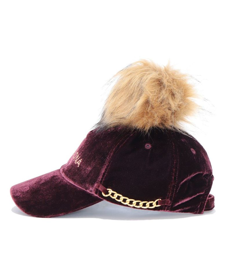 Polaris Velvet Bonbon Caps | WOMEN – MARK & LONA GLOBAL ONLINE STORE