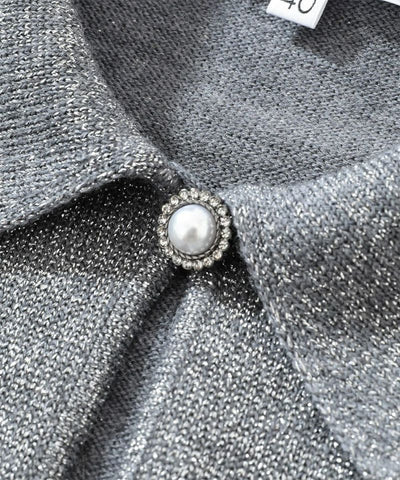 Ecrin Puff sleeve Knit Polo | WOMEN