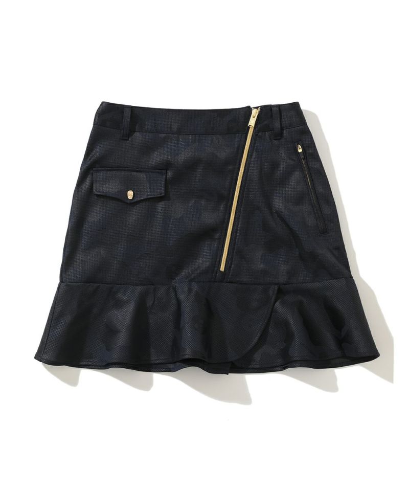 Gauge Zip Skirt | WOMEN