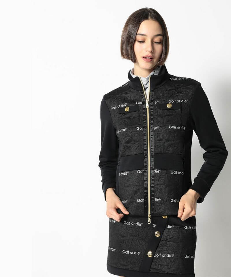 Bonheur 스펀지 지퍼 재킷 | 여성
