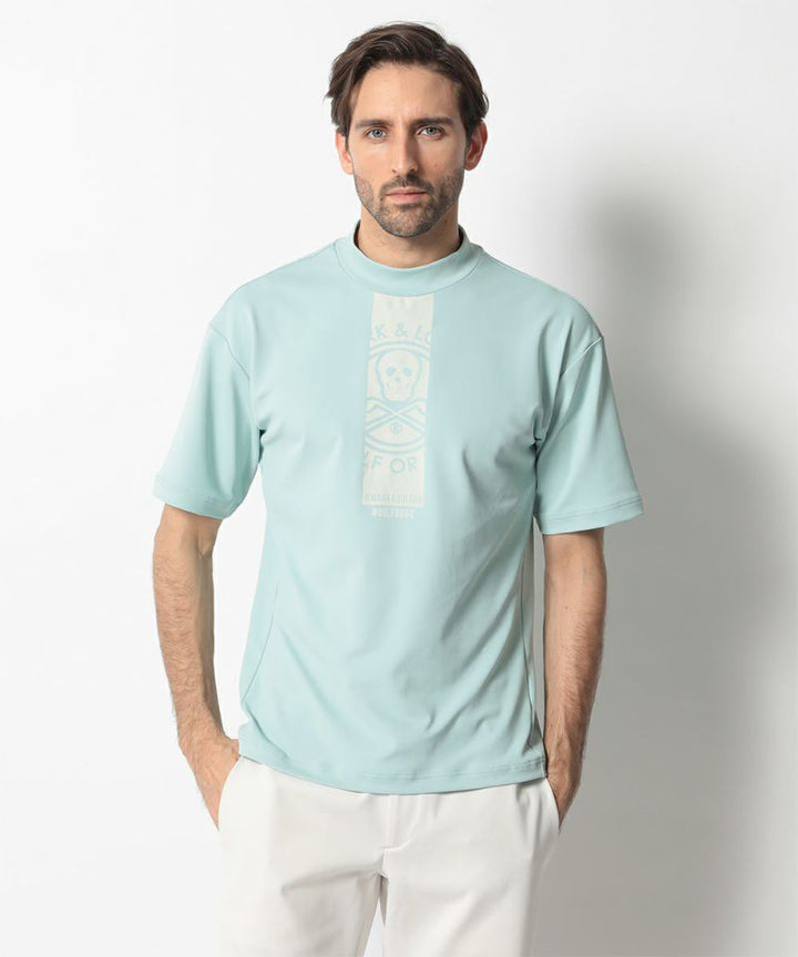 MARK & LONA Pulsar Mock Neck Tee 半袖 | ヤマダウェブコム