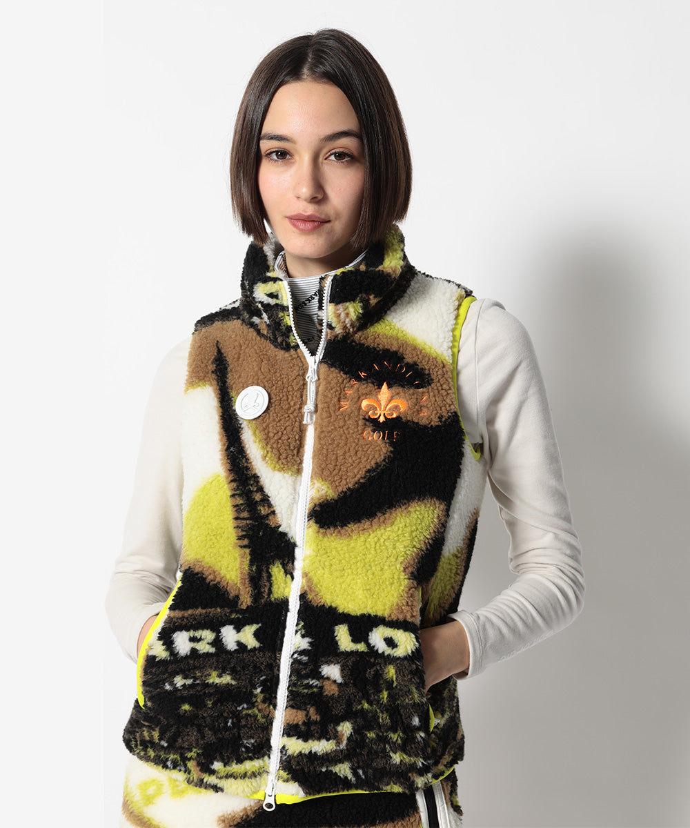 Prestige Jaquard Fleece Vest | WOMEN – MARK & LONA GLOBAL ONLINE STORE