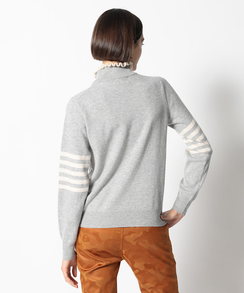 Sedecim 캐시미어 레이어드 넥 스웨터 | 여성