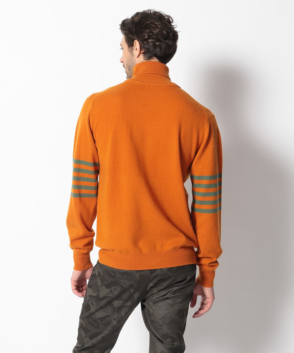 Sedecim Cashmere Layerd Neck Sweater | MEN
