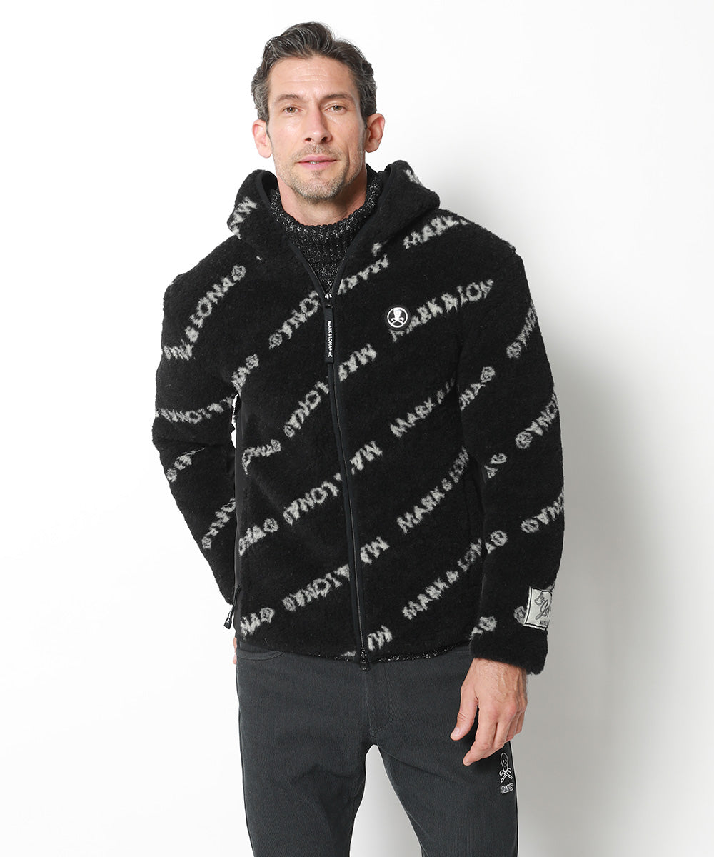 Slanton Wool Fleece Hooded Jacket | MEN