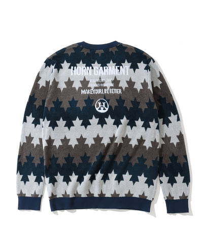 Starry Maple Border 스웨터 | 남성 용