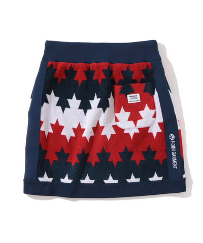Starry Maple Border Skirt | WOMEN