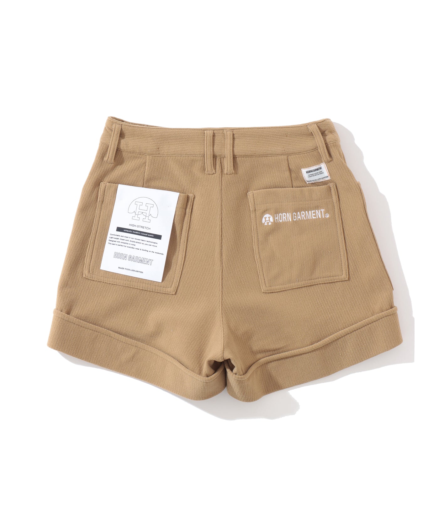 Joint Up Cordy Shorts | WOMEN