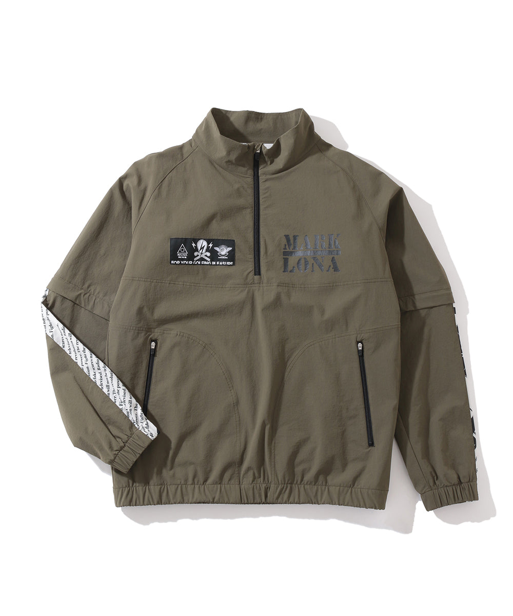 Khaki half jacket best sale