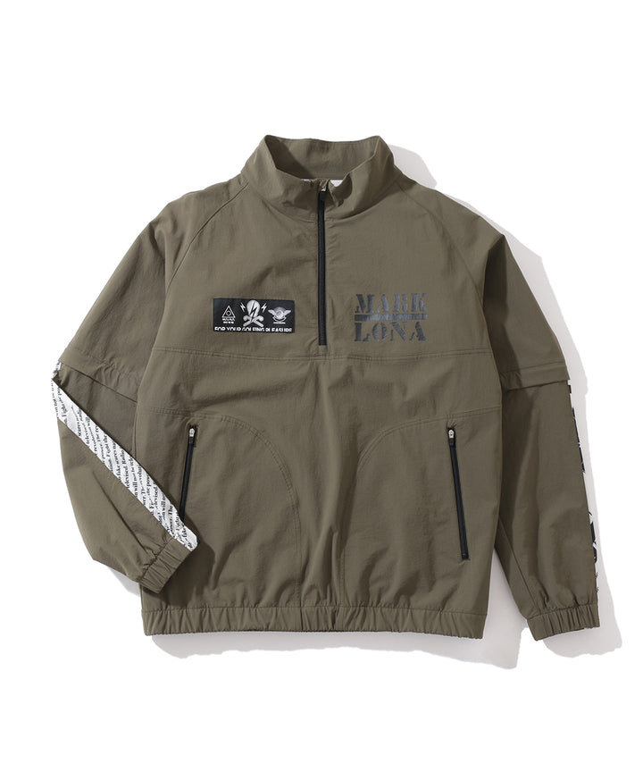 Hot Tsuwoop Drugs Monogram Halfzip Jacket