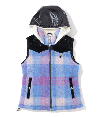 Loretta Sliver Reversivle Down Vest | WOMEN